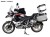 SW-Motech BMW R1200GS 2013 Motorcycle Luggage Rack