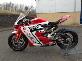 Ducati with Module Moto logo's