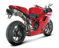 Akrapovic Ducati 1098 / 848 SLIP-ON Silencers Titanium