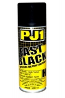 PJ1 Fast Black Flat High Temp Exhaust Paint-1200F Degrees 4-Pack