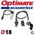 Optimate O18 DIN Panel Socket