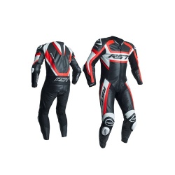 RST Tractech Evo R CE One Piece Leather Suit - Flo Red