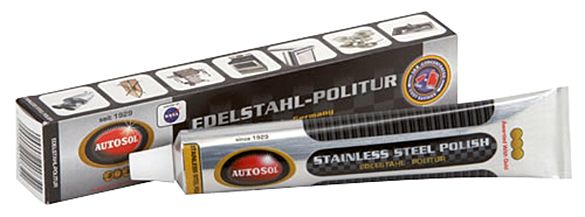 Autosol Stainless Steel Polish 75ml Twin Pack