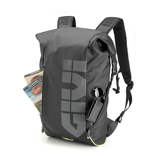 Givi EA148B Rucksack with Roll Top Closure WP 20Ltr Module Moto