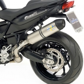 BMW F800 R/GT 2009-15 Leo Vince LV-One Stainless Steel S/On Silencer