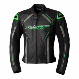 RST S1 CE MENS LEATHER JACKET - GREEN