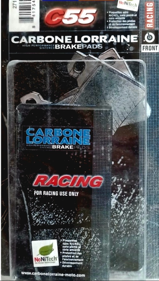 Carbone Lorraine C55 Race Brake Pads Pairs - Module Moto