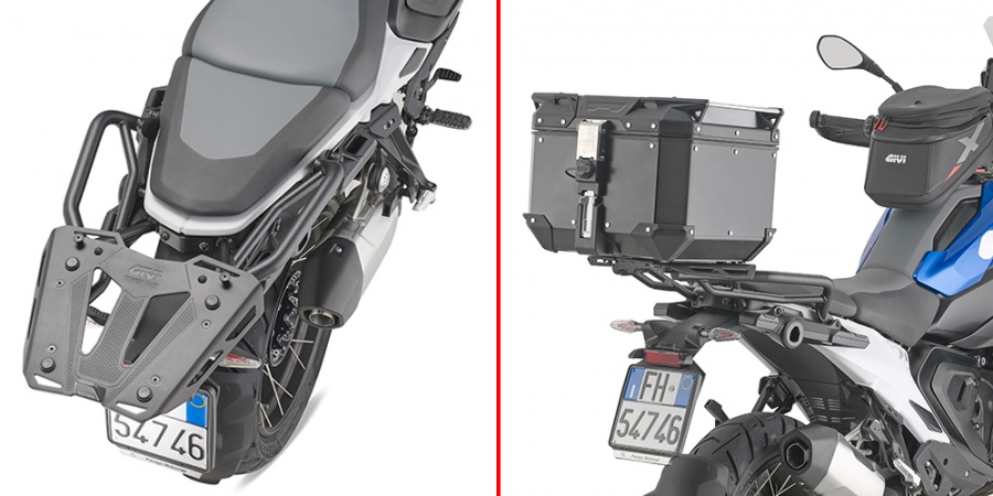 r1300gs GIVI リアキャリア SR5143 Rear Rack Givi Top Cases Monokey