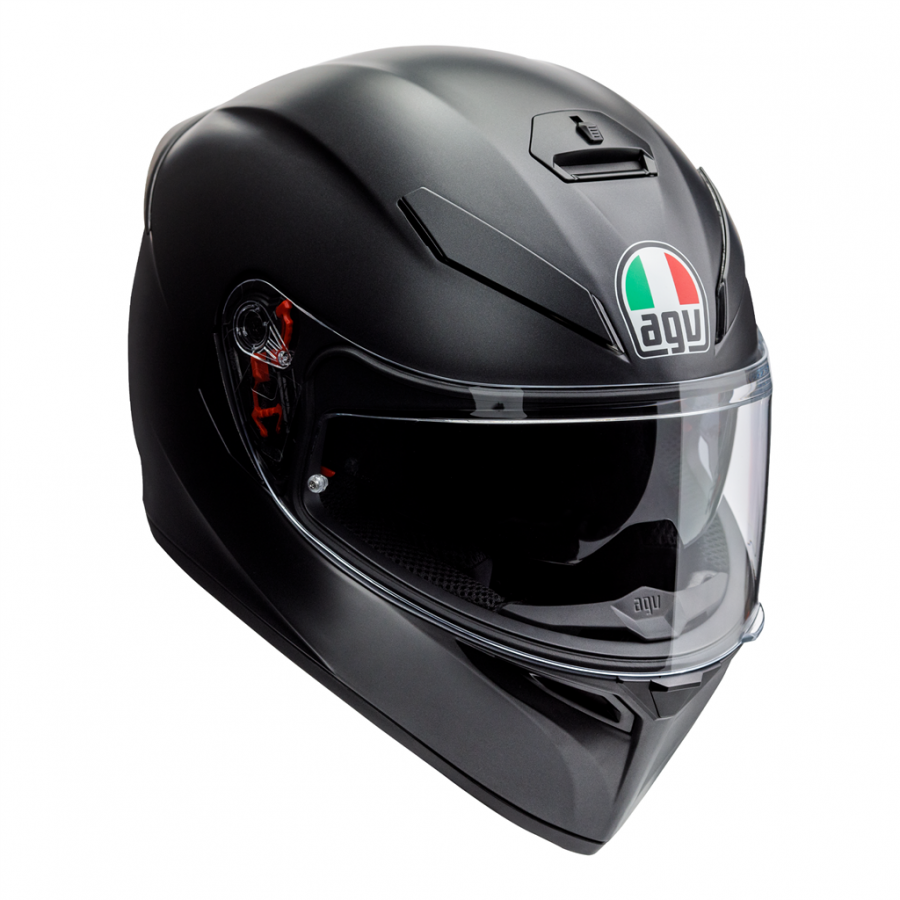AGV K3 SV-S SOLID MATT BLACK Module Moto