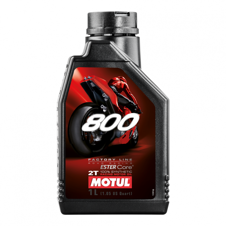 Motul 800 Factory Line 2 Stroke Road Racing Oil 1Ltr Module Moto