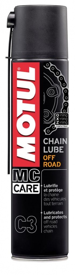motul chain lube on bicycle