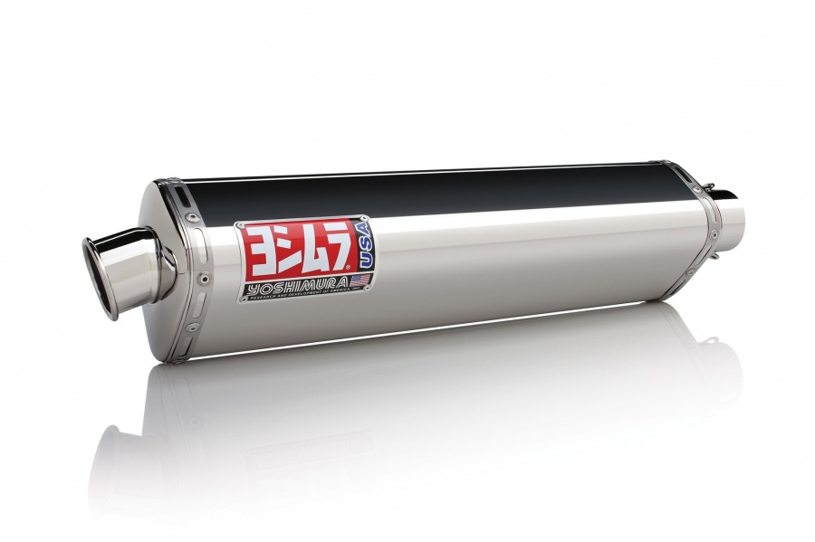 Yoshimura Suzuki Hayabusa GSX 1300 99-07 TRS Stainless Tri-Oval