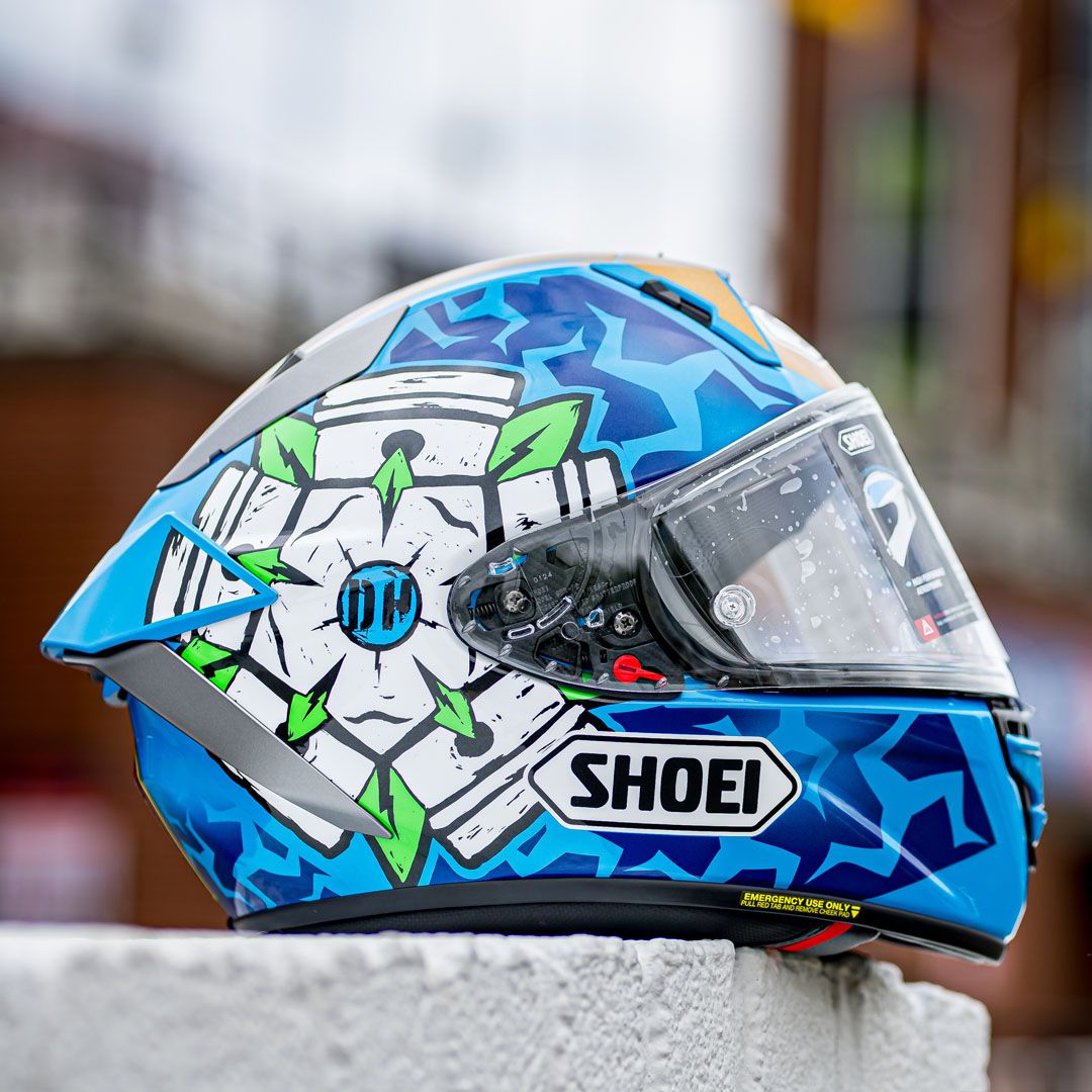 Shoei X-SPR Pro Harrison TC2 Replica Helmet Module Moto