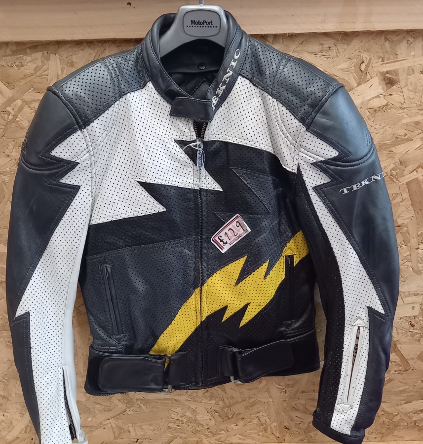 Teknic Motorcycle Leathers Black Vintage Teknic Motorcycle Gear