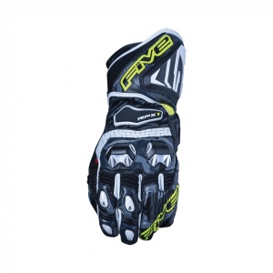 Five5 RFX1 camo and Flourescent yellow Race Gloves