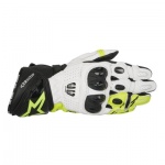 Alpinestars GP Pro R2 Glove - Black White Fluo