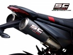 SC-Project Ducati Pair of CR-T M2 Mufflers Carbon Fibre
