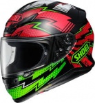 Shoei NXR Variable - TC4 - Green/Red