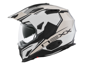 Nexx X.D1 Voyager Dual Sport Helmet - White & Sand
